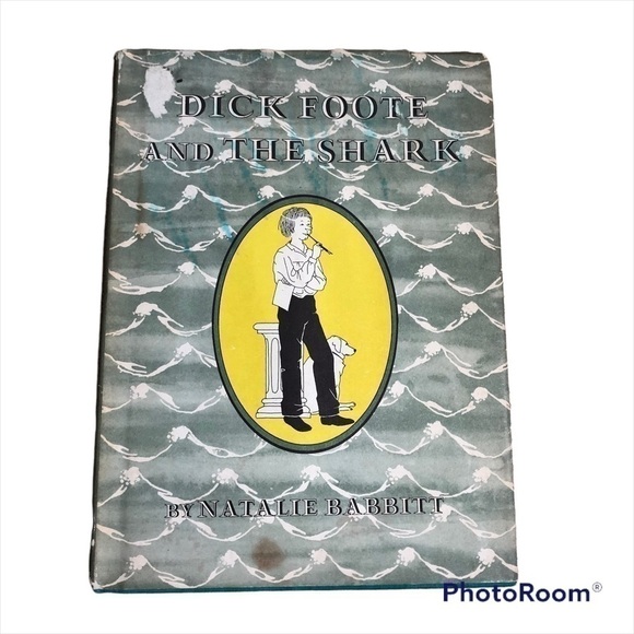 Vintage Dick Foote and the Shark Natalie Babbitt 1967 Hardcover Book - Picture 1 of 6